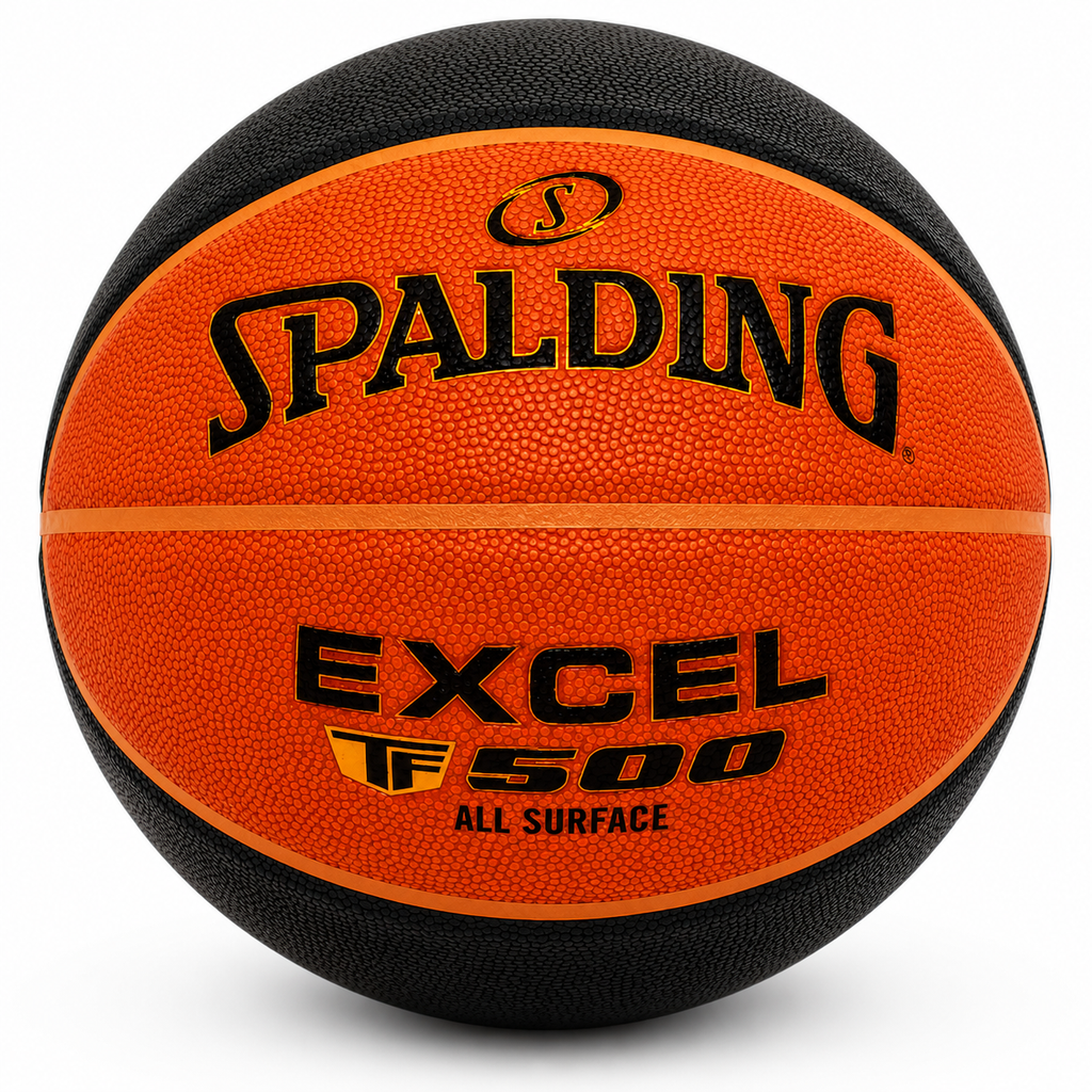 Spalding Excel Basketball - Black/Orange