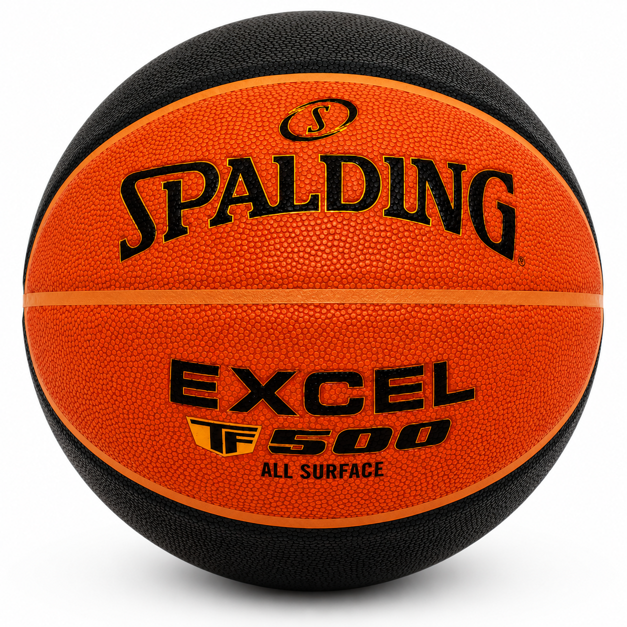 Spalding Excel Basketball - Black/Orange