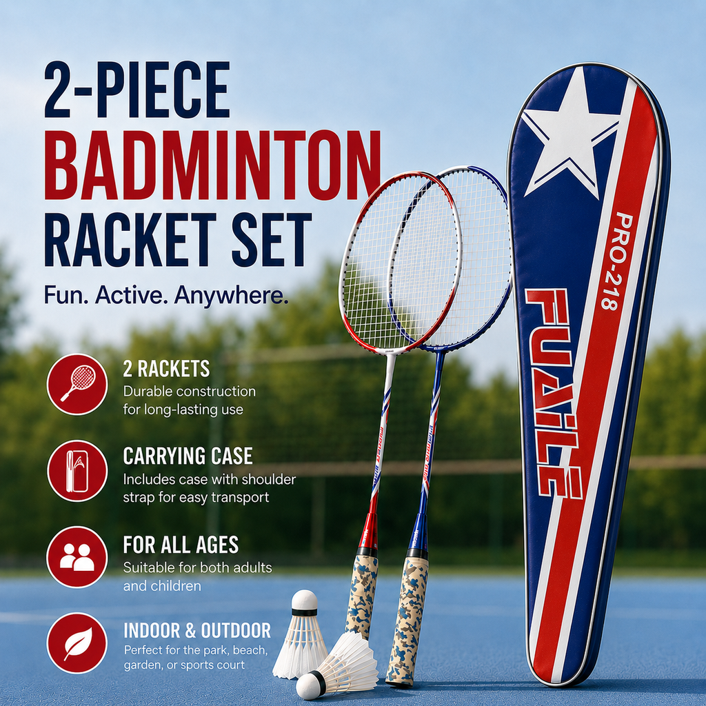 Badminton Racket Set Fuaile