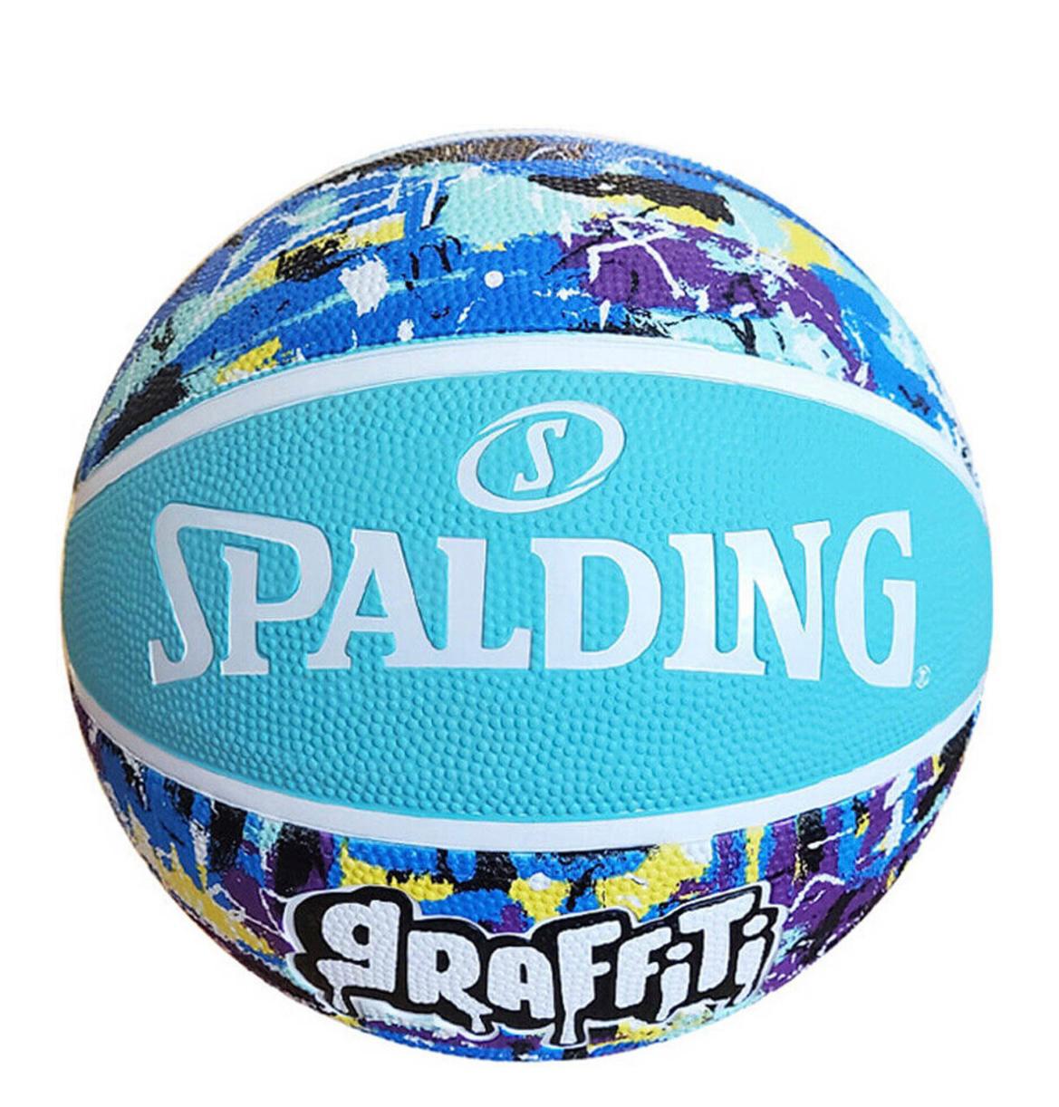 Spalding Blue Graffiti Basketball