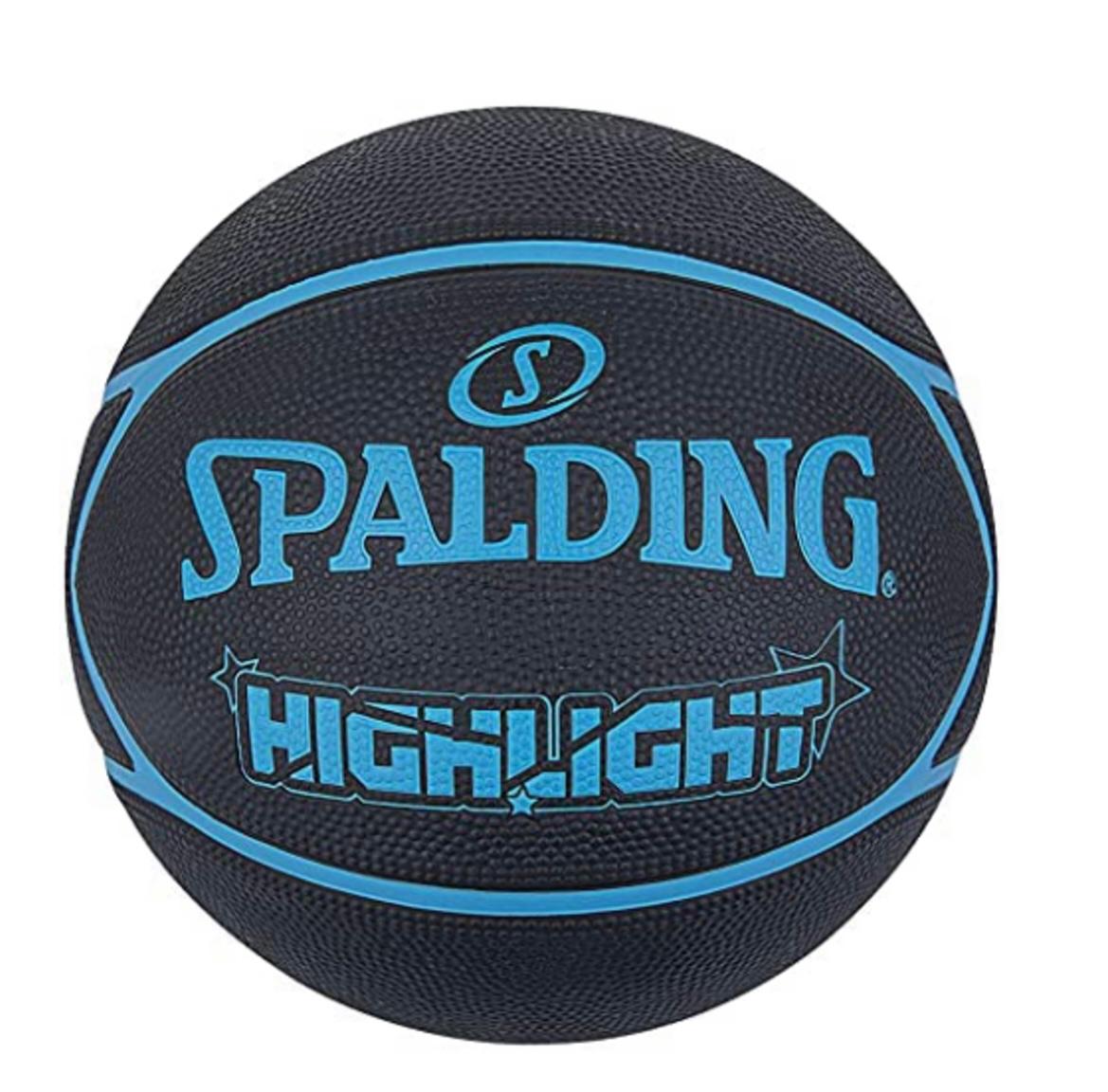 Spalding Highlight Basketball Black & Blue