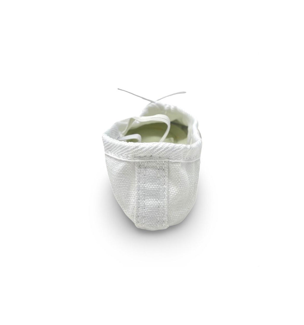Split-Sole Ballet Shoes White