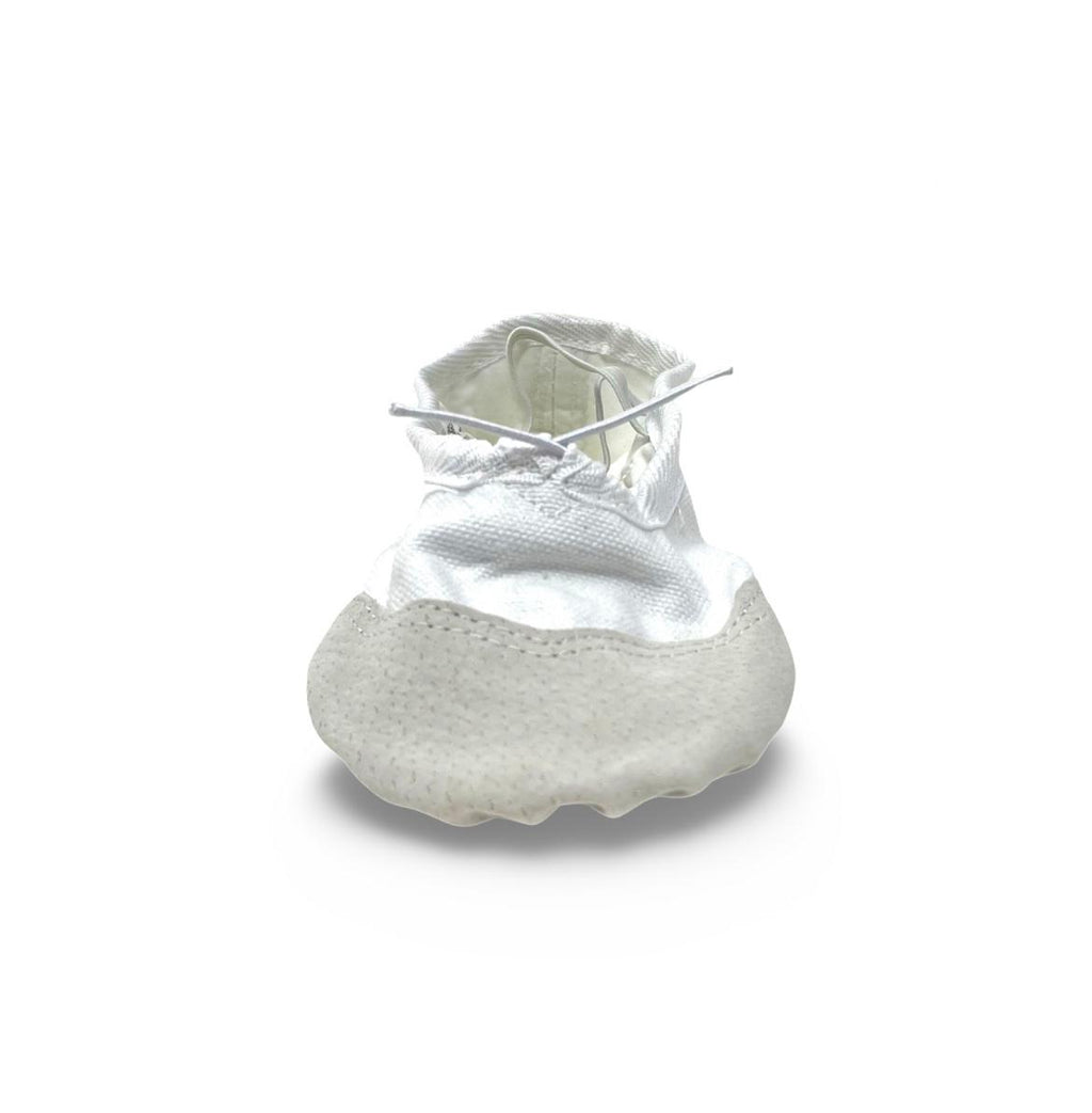 Split-Sole Ballet Shoes White