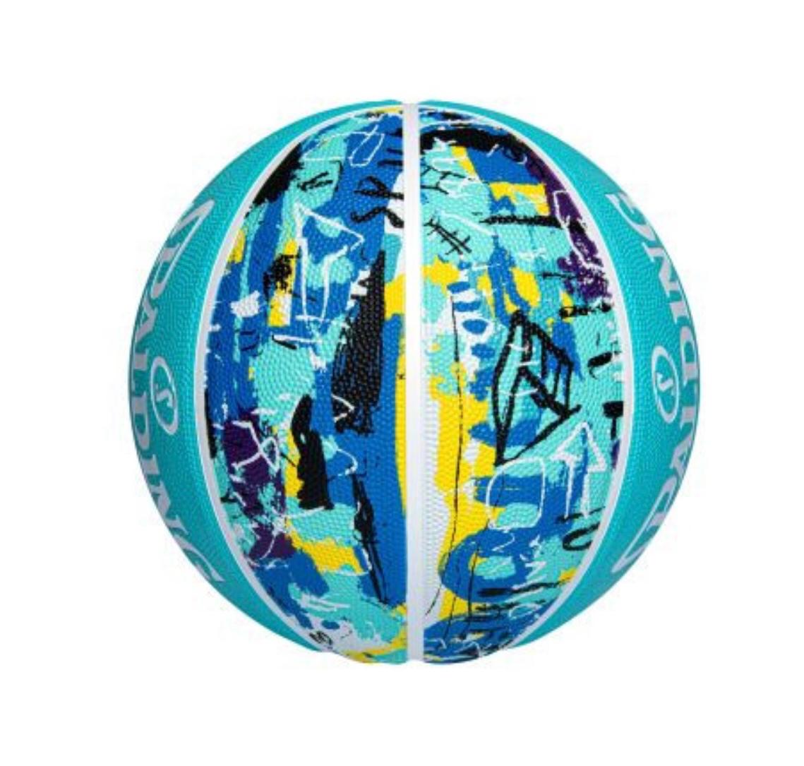 Spalding Graffiti Basketball Turquoise