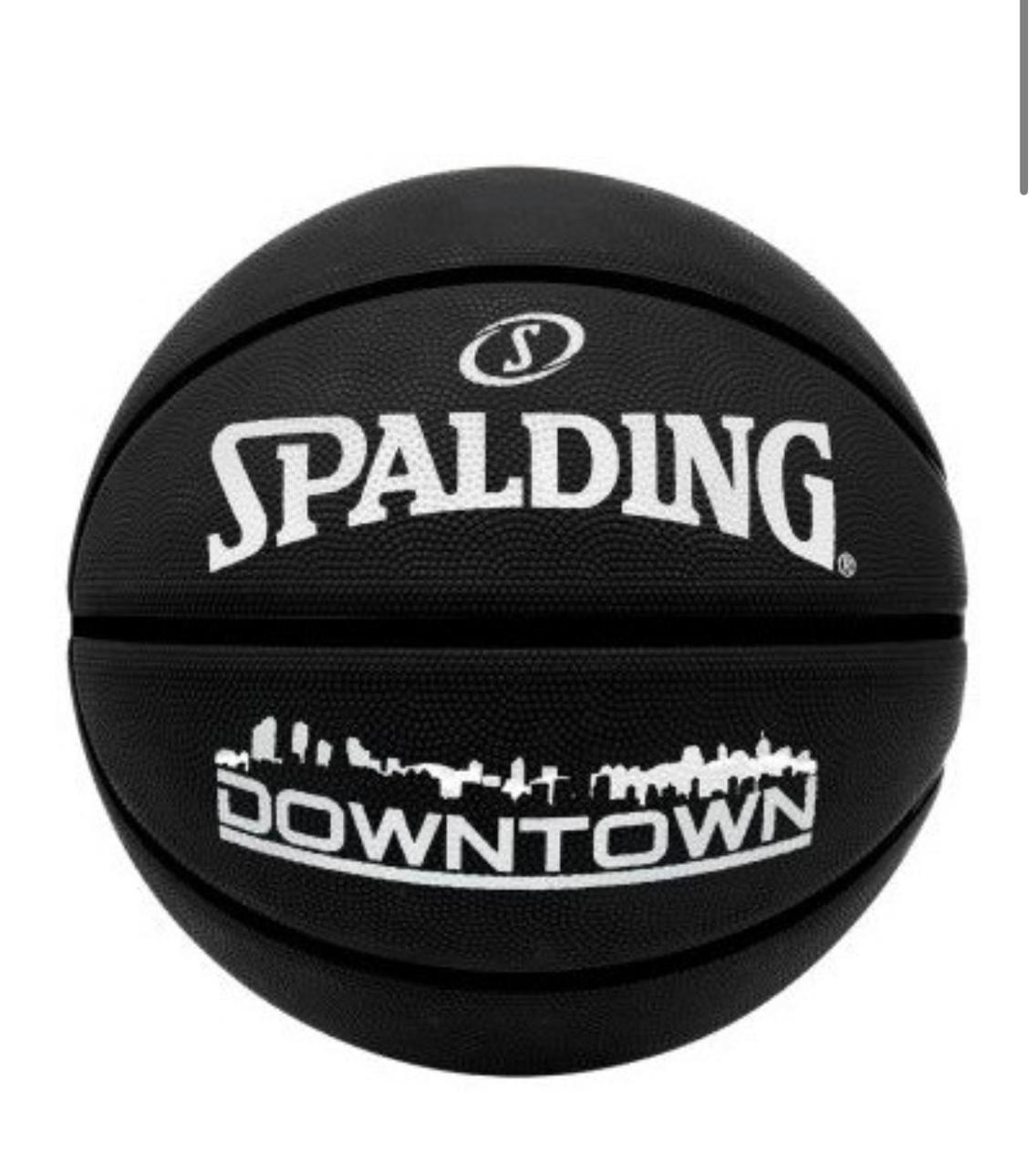 Spalding Downtown Basketball Black