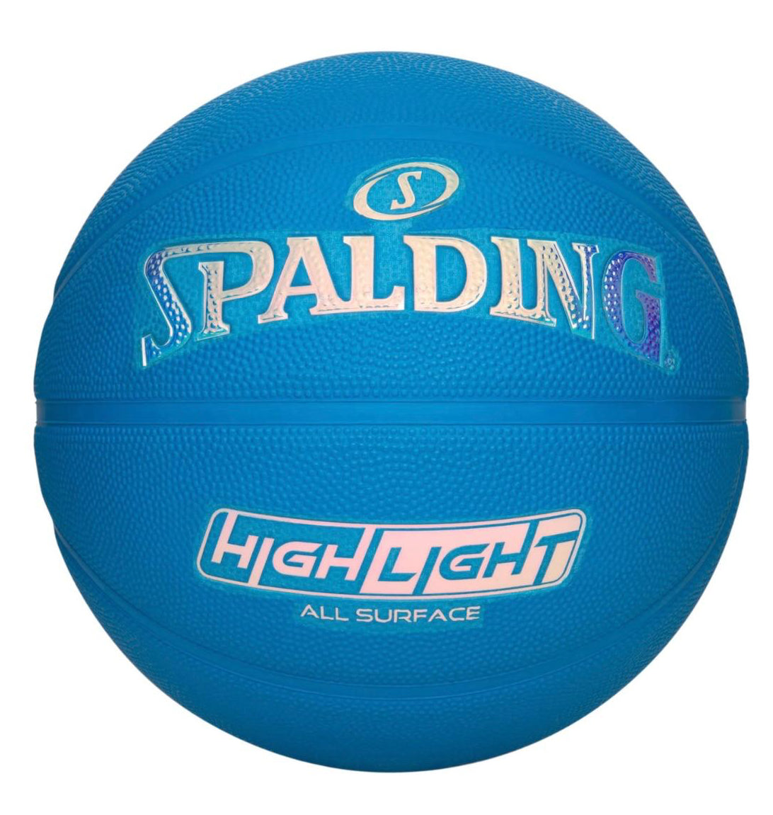 Spalding Highlight Blue Basketball