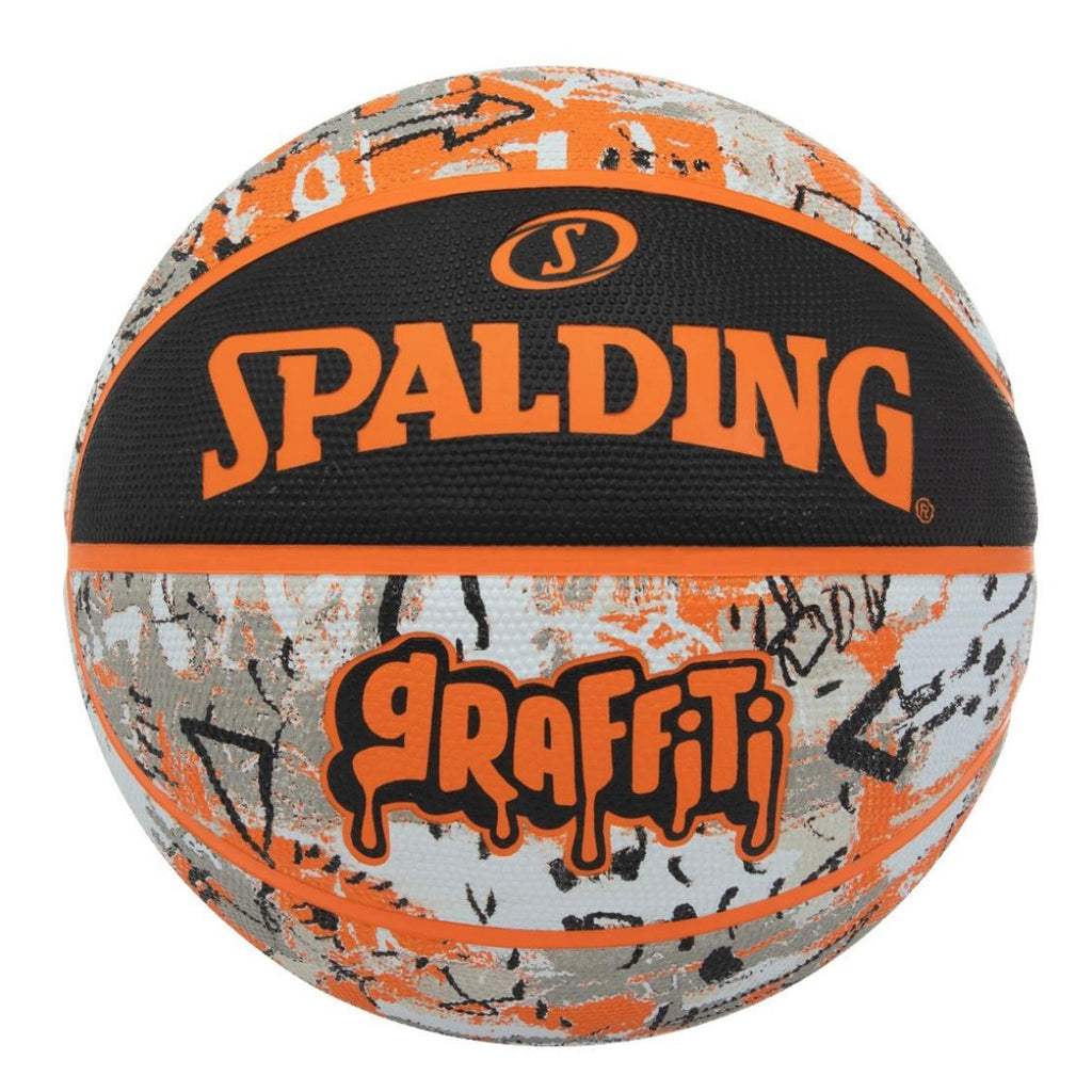 Spalding Graffiti Basketball – Black/Orange