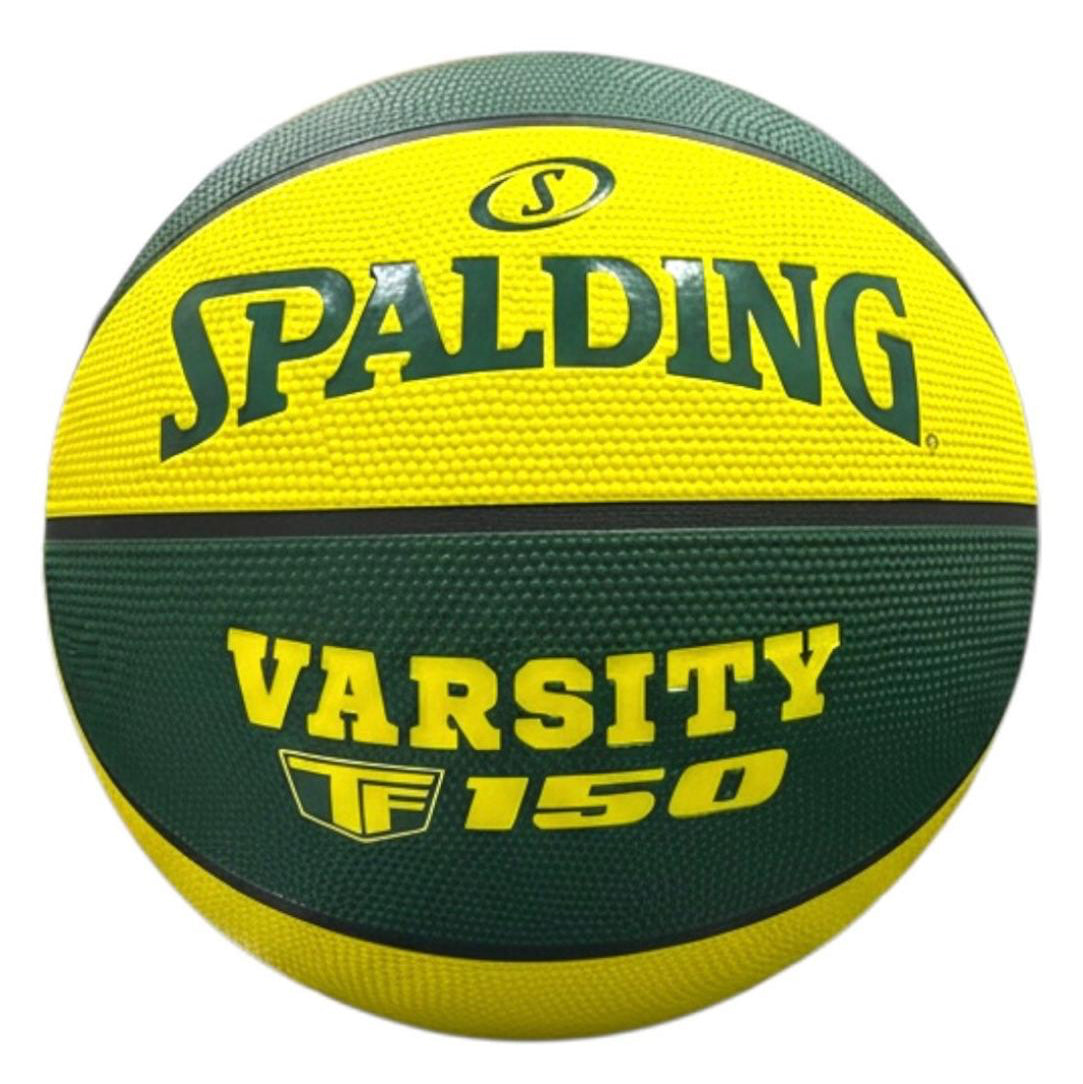 Spalding Varsity TF-150 Basketball – Green/Gold