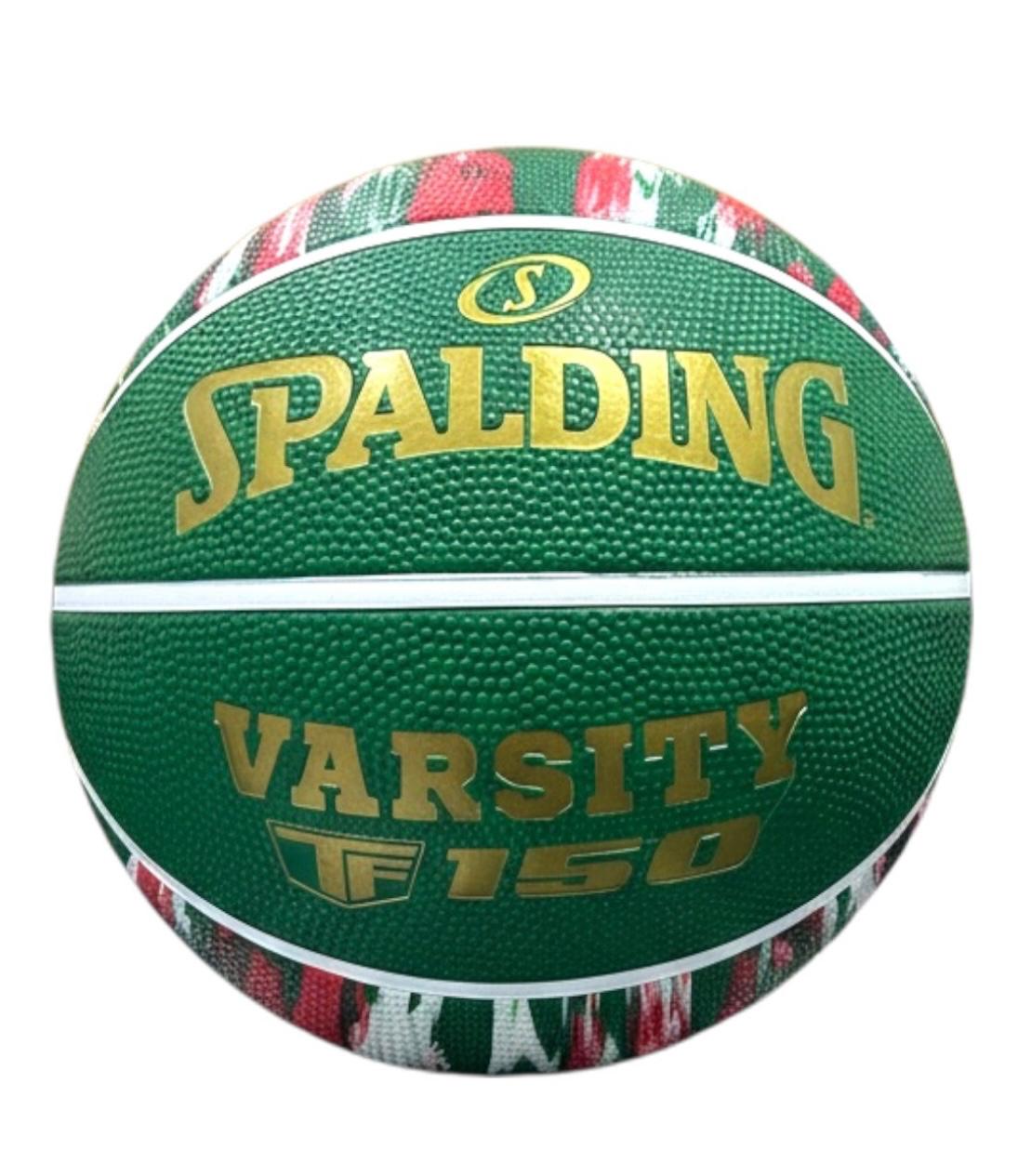 Spalding Marble Basketball – Green/White