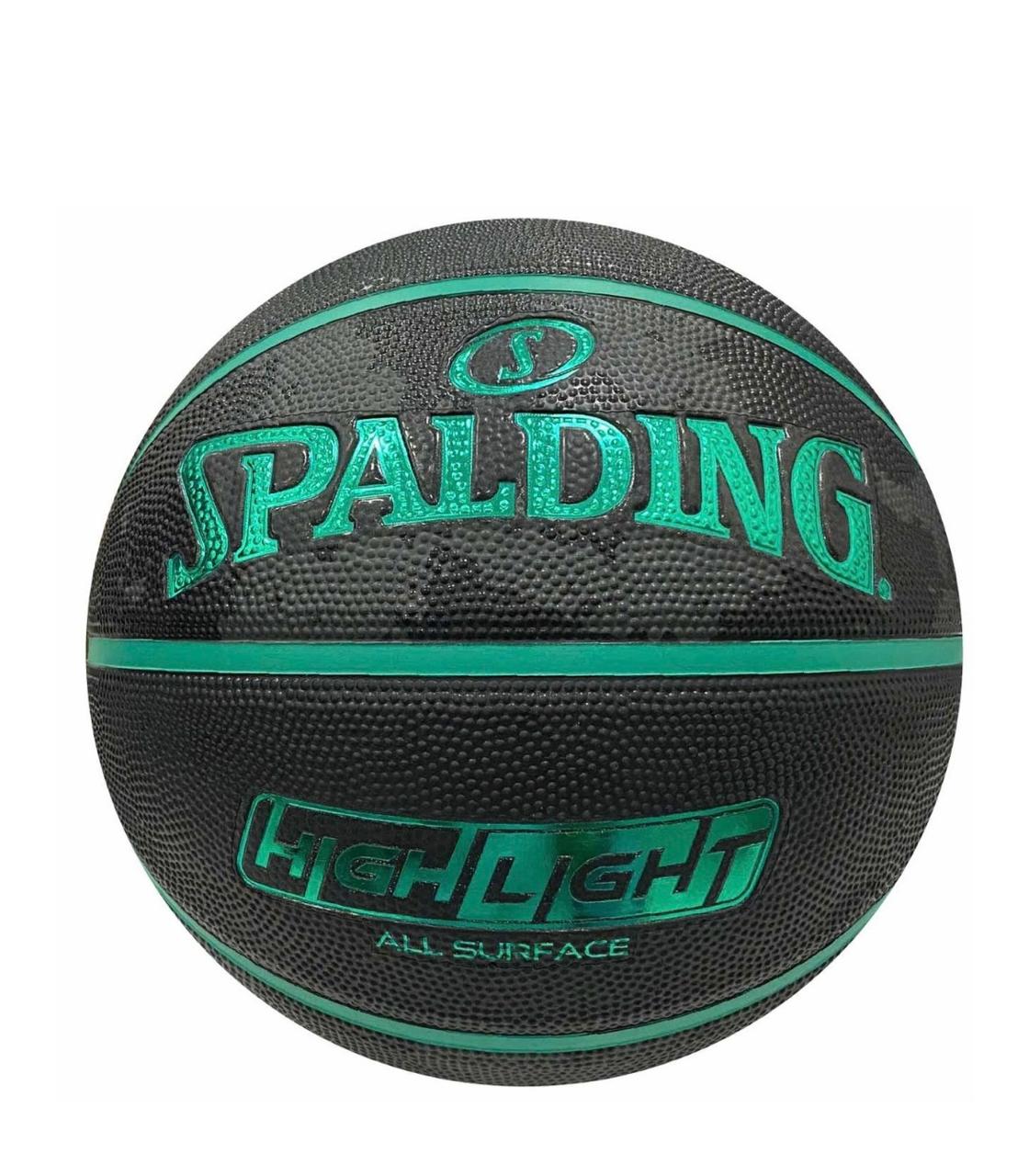 Spalding Highlight Snake Basketball – Forest Green