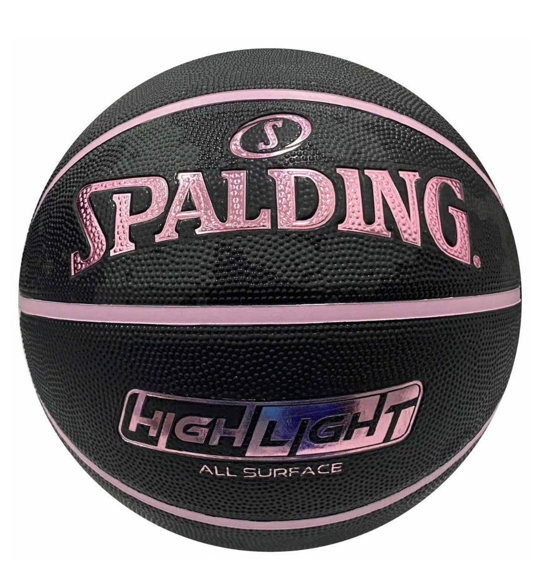 Spalding Highlight Snake Basketball – Pink