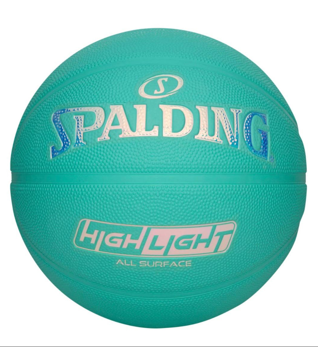 Spalding Highlight Color Rush Basketball – Mint