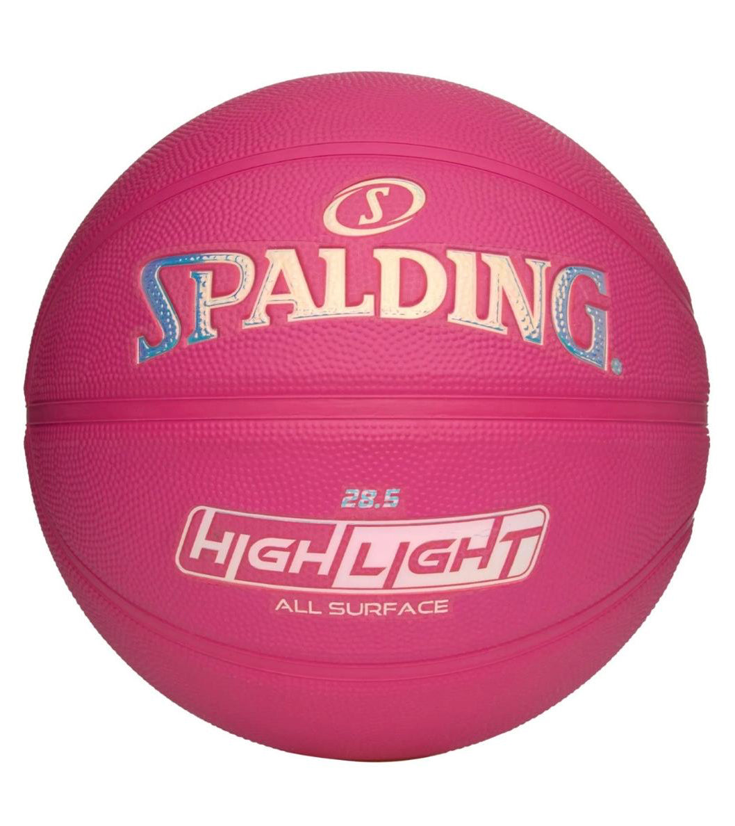 Spalding Highlight Color Rush Basketball – Pink
