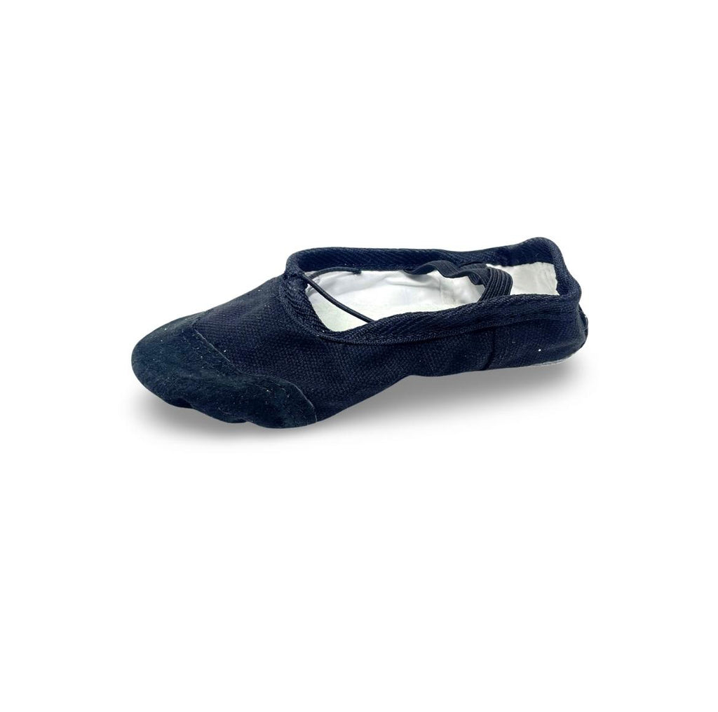 Split-Sole Ballet Shoes Black